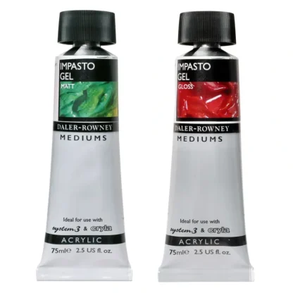 Daler-Rowney Impasto Gel Mediums - Little Painter Art | Exploring the Endless Possibilities of Art Fashion