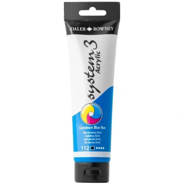 Daler-Rowney System3 Acrylic Paint - 150ml - Little Painter Art | Exploring the Endless Possibilities of Art Online