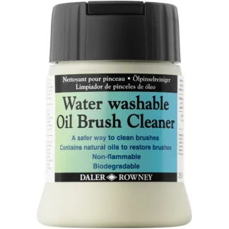 Daler-Rowney Water Washable Oil Brush Cleaner - 250ml - Little Painter Art | Exploring the Endless Possibilities of Art Clearance