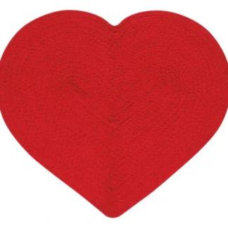 Danica Jubilee Braided Placemat - Heart - Little Painter Art | Exploring the Endless Possibilities of Art New