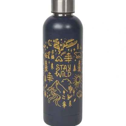 Danica Stainless Steel Water Bottle 17oz Stay Wild - Little Painter Art | Exploring the Endless Possibilities of Art Hot