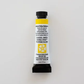 Daniel Smith Watercolor 5ml extra fine Cadmium Yellow Medium Hue 3 - Little Painter Art | Exploring the Endless Possibilities of Art Clearance