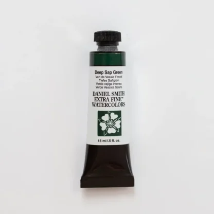 Daniel Smith Watercolor 15ml Extra Fine Deep Sap Green 3 - Little Painter Art | Exploring the Endless Possibilities of Art Store
