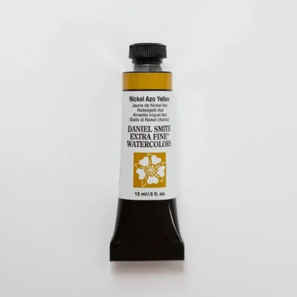 Daniel Smith Watercolor 15ml Extra Fine Nickel Azo Yellow 2 - Little Painter Art | Exploring the Endless Possibilities of Art Shop