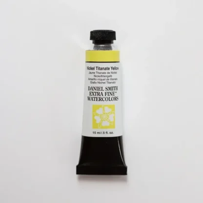 Daniel Smith Watercolor 15ml Extra Fine Nickel Titanate Yellow 1 - Little Painter Art | Exploring the Endless Possibilities of Art New