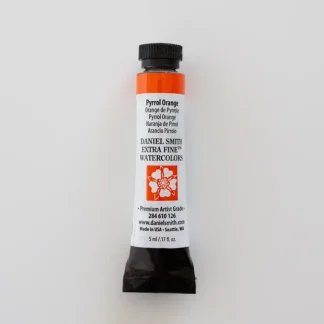 Daniel Smith Watercolor 5ml extra fine Pyrrol Orange 2 - Little Painter Art | Exploring the Endless Possibilities of Art Online