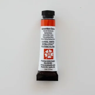 Daniel Smith Watercolor 5ml extra fine Quinacridone Sienna 2 - Little Painter Art | Exploring the Endless Possibilities of Art Sale