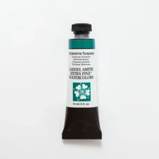 Daniel Smith Watercolor 15ml Extra Fine Ultramarine Turquoise 1 - Little Painter Art | Exploring the Endless Possibilities of Art Clearance