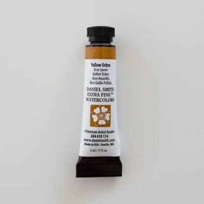 Daniel Smith Watercolor 5ml extra fine Yellow Ochre 1 - Little Painter Art | Exploring the Endless Possibilities of Art Online