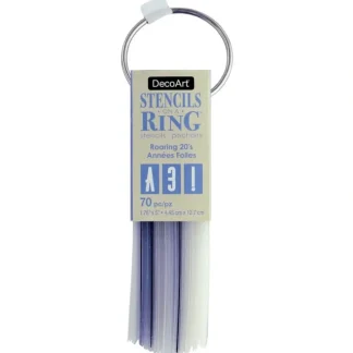 Decoart Stencil Ring - Roaring 20s - Little Painter Art | Exploring the Endless Possibilities of Art Best Sale