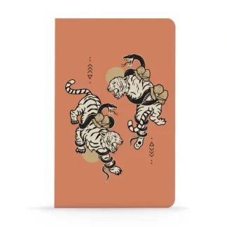 Denik Classic Layflat Notebook, Lined - Tigers - Little Painter Art | Exploring the Endless Possibilities of Art Store