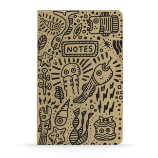 Denik Layflat Notebook, Lined - Seascape Outlines - Little Painter Art | Exploring the Endless Possibilities of Art Cheap