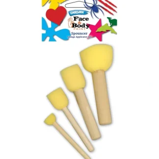 Derivan Face & Body Paint Spouncer Set - Little Painter Art | Exploring the Endless Possibilities of Art Sale