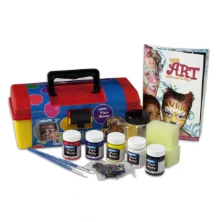 Derivan Face & Body Paint Tool Box Kit - Little Painter Art | Exploring the Endless Possibilities of Art ToolBoxKit Best