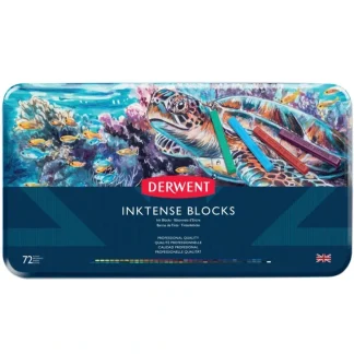 Derwent Inktense Colour Blocks - Tin of 72 - Little Painter Art | Exploring the Endless Possibilities of Art Online