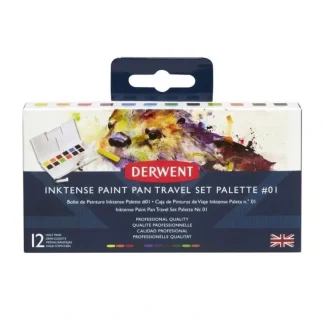 Derwent Inktense Paint 12 Pan Palette #1 - Little Painter Art | Exploring the Endless Possibilities of Art Cheap