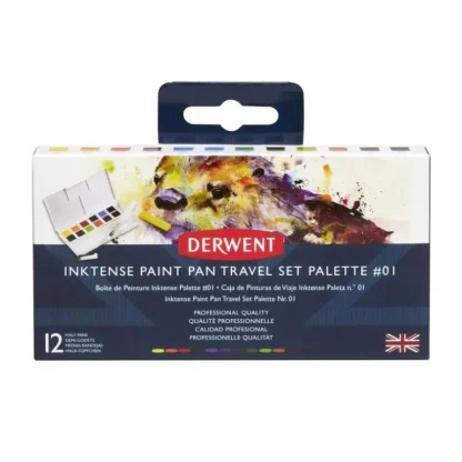 Derwent Inktense Paint 12 Pan Palette #1 - Little Painter Art | Exploring the Endless Possibilities of Art Cheap