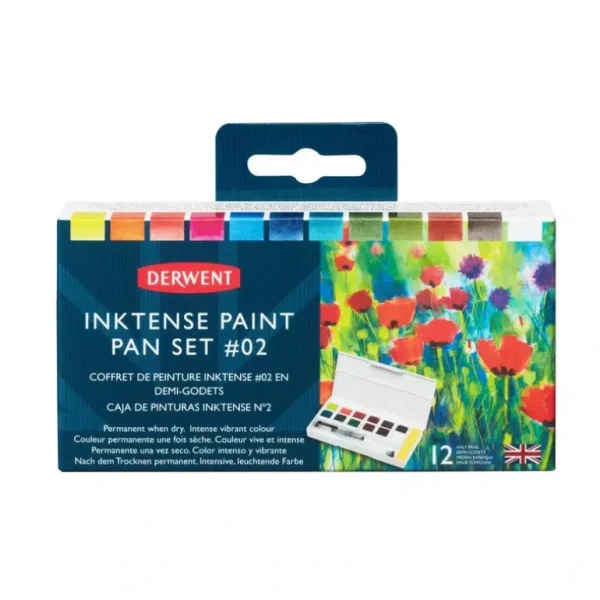 Derwent Inktense Paint 12 Pan Palette #2 - Little Painter Art | Exploring the Endless Possibilities of Art Best Sale