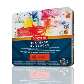 Derwent Inktense XL Blocks - Tin of 12 - Little Painter Art | Exploring the Endless Possibilities of Art Fashion