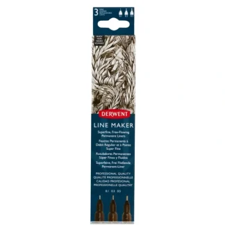 Derwent Line Maker - Set of 3 - Black - Little Painter Art | Exploring the Endless Possibilities of Art Store