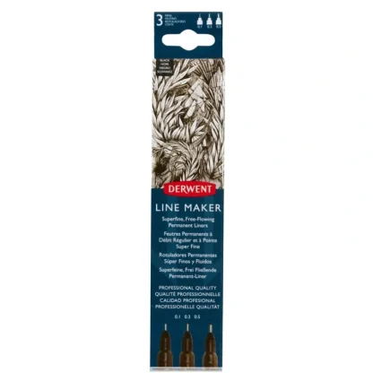 Derwent Line Maker - Set of 3 - Black - Little Painter Art | Exploring the Endless Possibilities of Art Store