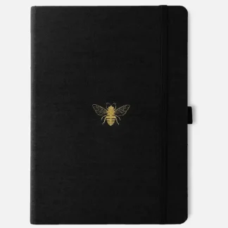 Dingbats Pro Black & Gold Bee Vegan Notebook B5 Blank - Little Painter Art | Exploring the Endless Possibilities of Art Best Sale