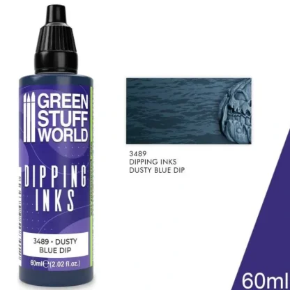 Dipping ink 60 ml - DUSTY BLUE DIP - Little Painter Art | Exploring the Endless Possibilities of Art Sale