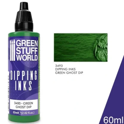 Dipping ink 60 ml - GREEN GHOST DIP - Little Painter Art | Exploring the Endless Possibilities of Art New