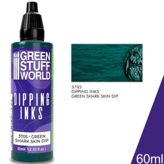 Dipping ink 60 ml - Green Shark Skin Dip - Little Painter Art | Exploring the Endless Possibilities of Art Fashion