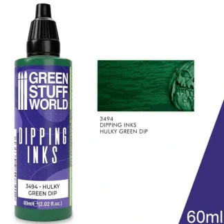 Dipping ink 60 ml - HULKY GREEN DIP - Little Painter Art | Exploring the Endless Possibilities of Art Best Sale