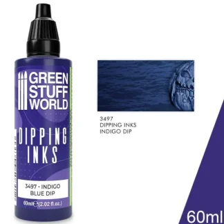 Dipping ink 60 ml - INDIGO BLUE DIP - Little Painter Art | Exploring the Endless Possibilities of Art Outlet