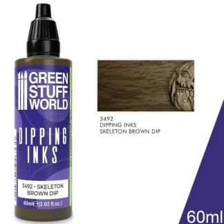Dipping ink 60 ml - SKELETON BROWN DIP - Little Painter Art | Exploring the Endless Possibilities of Art Best