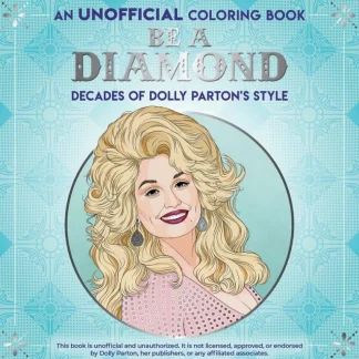 Dover Colouring Book - Be a Diamond: Decades of Dolly Parton's Style - Little Painter Art | Exploring the Endless Possibilities of Art Sale