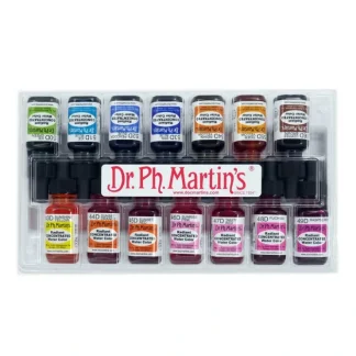 Dr. Ph. Martin's Radiant Concentrated Watercolour Ink - Set D - Little Painter Art | Exploring the Endless Possibilities of Art^ Shop