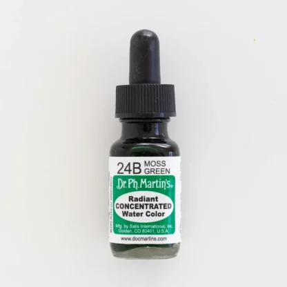 Dr. Ph. Martins Radiant Concentrated 24B Moss Green - Little Painter Art | Exploring the Endless Possibilities of Art^ Store