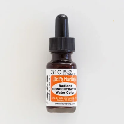 Dr. Ph. Martins Radiant Concentrated 31C Burnt Orange - Little Painter Art | Exploring the Endless Possibilities of Art^ Online