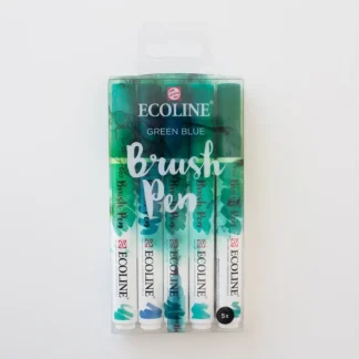 Ecoline brushpen set Green Blue - Little Painter Art | Exploring the Endless Possibilities of Art^ Online