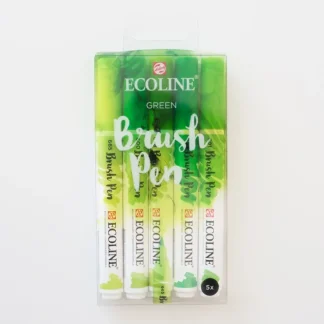 Ecoline brushpen set Green - Little Painter Art | Exploring the Endless Possibilities of Art^ Flash Sale