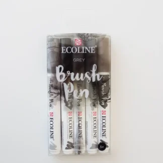 Ecoline brushpen set Grey - Little Painter Art | Exploring the Endless Possibilities of Art^ Clearance