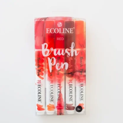 Ecoline brushpen set Red - Little Painter Art | Exploring the Endless Possibilities of Art^ Discount