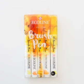 Ecoline brushpen set Yellow - Little Painter Art | Exploring the Endless Possibilities of Art^ Store