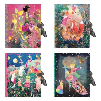 eeBoo Very Small Locking Journal, Claire Assortment - Little Painter Art | Exploring the Endless Possibilities of Art^ Best