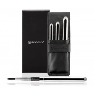 Escoda Prado Synthetic Rounds Travel Brush 3pk Set - Little Painter Art | Exploring the Endless Possibilities of Art^ Online
