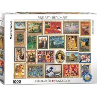 Eurographics 1000pc Puzzle - Masterpieces - Little Painter Art | Exploring the Endless Possibilities of Art^ Fashion