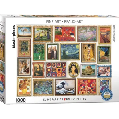 Eurographics 1000pc Puzzle - Masterpieces - Little Painter Art | Exploring the Endless Possibilities of Art^ Fashion