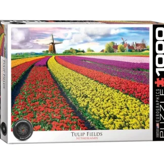 Eurographics 1000pc Puzzle - Netherlands Tulip Field - Little Painter Art | Exploring the Endless Possibilities of Art^ Fashion