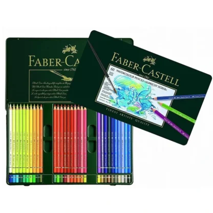 Faber-Castell Albrecht Durer Watercolour Pencils - Set of 60 - Little Painter Art | Exploring the Endless Possibilities of Art^ Online