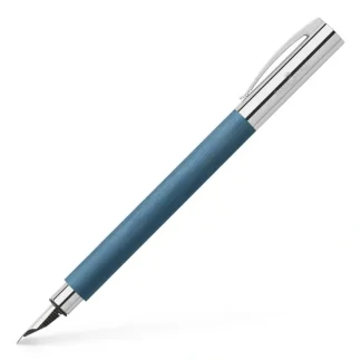 Faber-Castell Ambition Fountain Pen, Blue Resin, Fine - Little Painter Art | Exploring the Endless Possibilities of Art^ Cheap