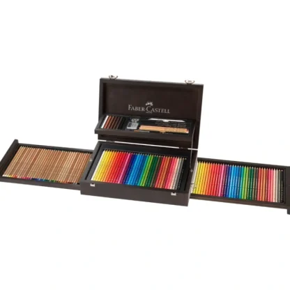 Faber-Castell Art & Graphic Mixed Media Collection - Solid Wood Case of 125 - Little Painter Art | Exploring the Endless Possibilities of Art^ Best