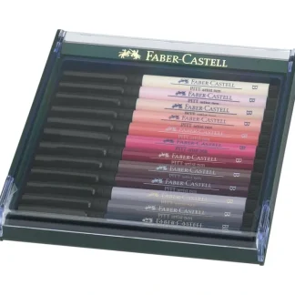 Faber-Castell Pitt Artist Pens - Skin Tones - Set of 12 - Little Painter Art | Exploring the Endless Possibilities of Art^ Sale